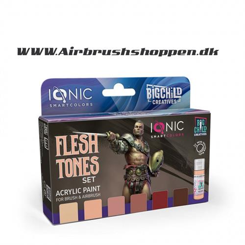 IONIC-0505 - IONIC Flesh Tones Set 6 x 20ml